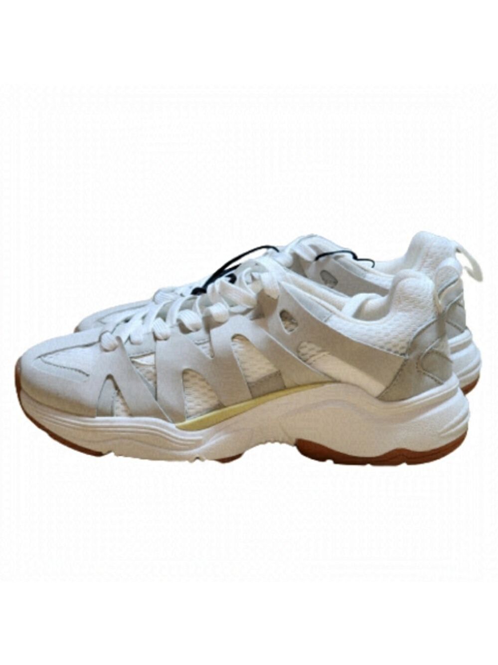 Zara chunky platform white sneakers color white size 6.5 soft girls